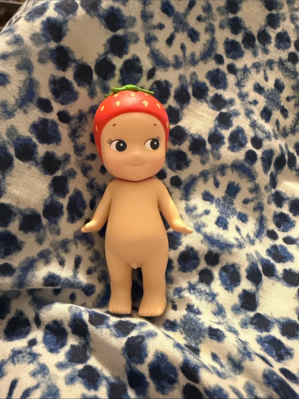 Strawberry-Top Baby Doll Figurine - Cute Sonny Angel